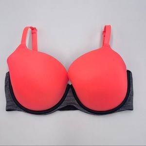 Victorias Secret PINK neon wear everywhere lightly lined bra size 36DD